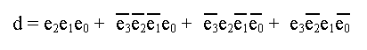 equation de D