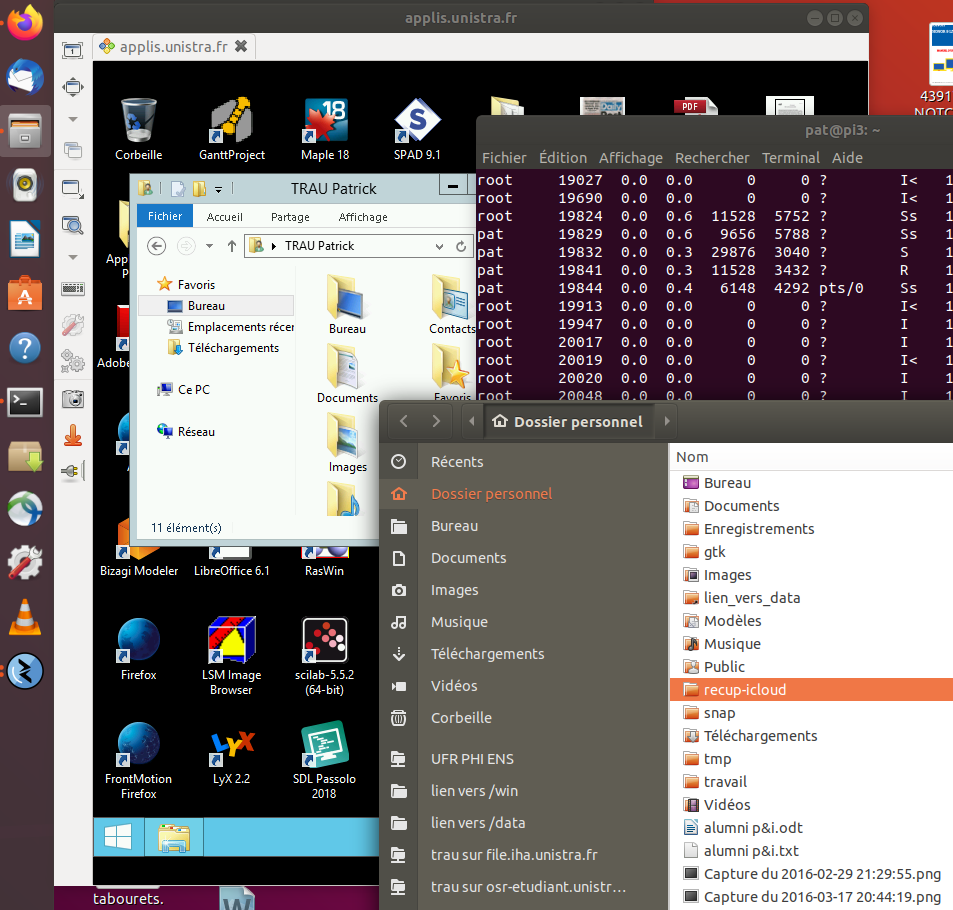 accès à un serveur windows depuis Linux