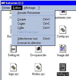 d'abord : copier