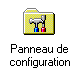 icône panneau de config